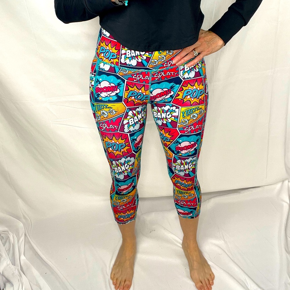 Constantly Varied Gear knockout comic capri